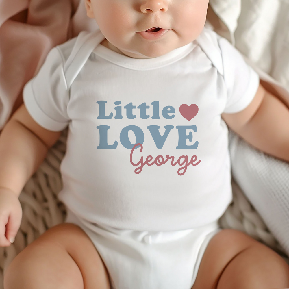 
                      
                        Personalised Little Love T-shirt & Baby Vests
                      
                    