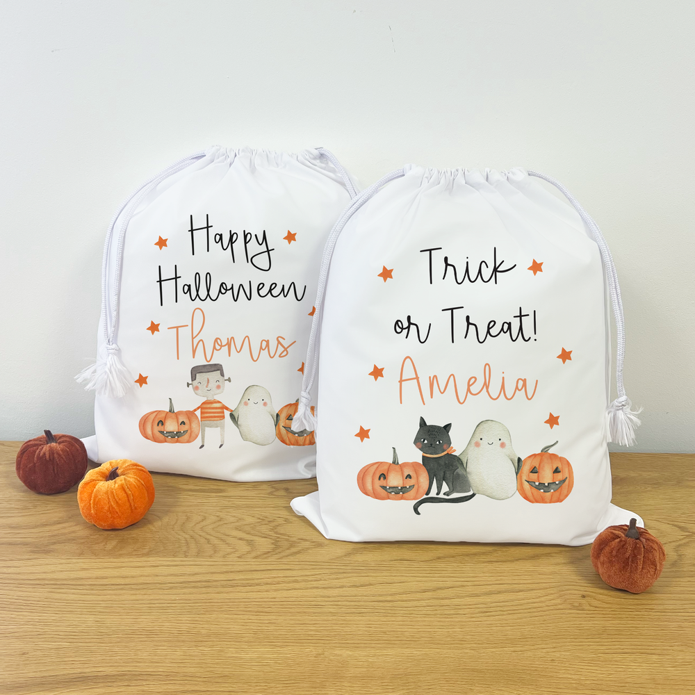Personalised Halloween Sacks