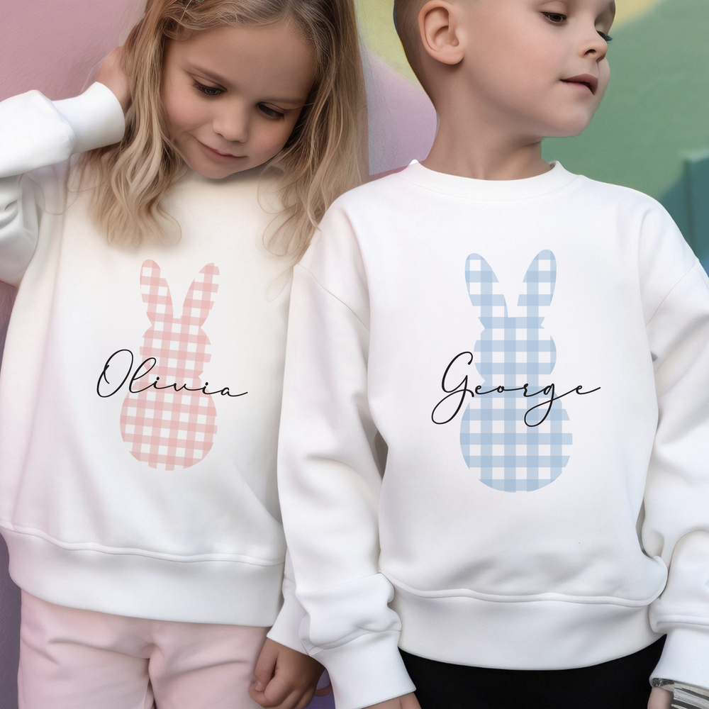 
                      
                        Personalised Kids & Adults Easter Bunny Sweatshirt
                      
                    