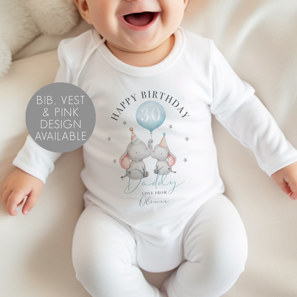 
                      
                        Personalised Daddy/Mummy Birthday Vest
                      
                    