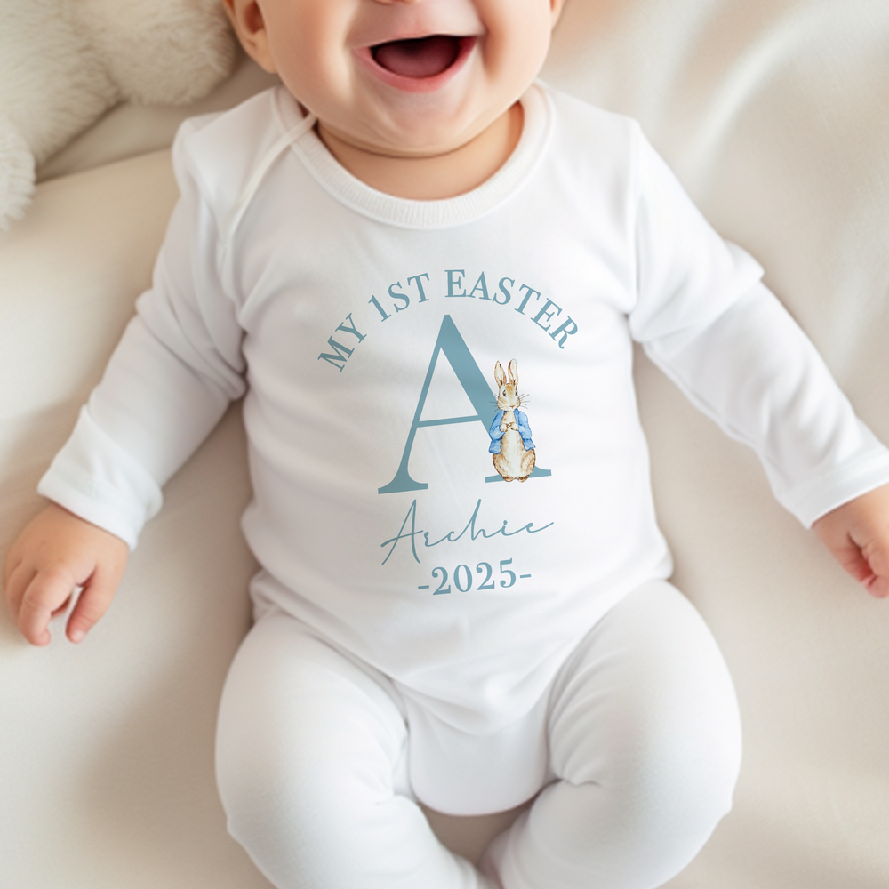 
                      
                        Personalised First Easter Vest and Sleepsuit
                      
                    