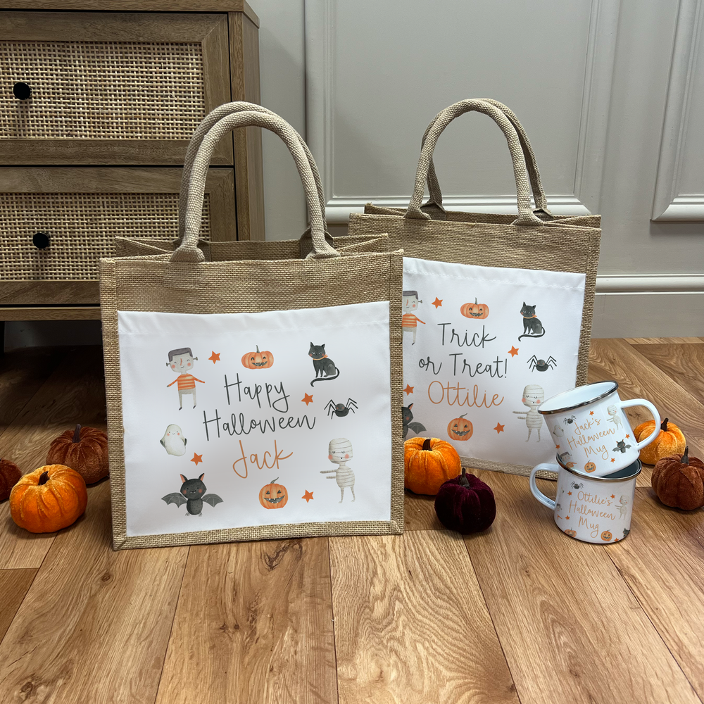 
                      
                        Personalised Halloween Bag & Mug Set
                      
                    