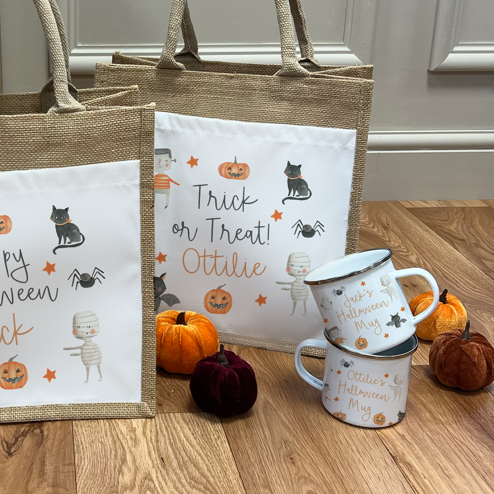 
                      
                        Personalised Halloween Bag & Mug Set
                      
                    