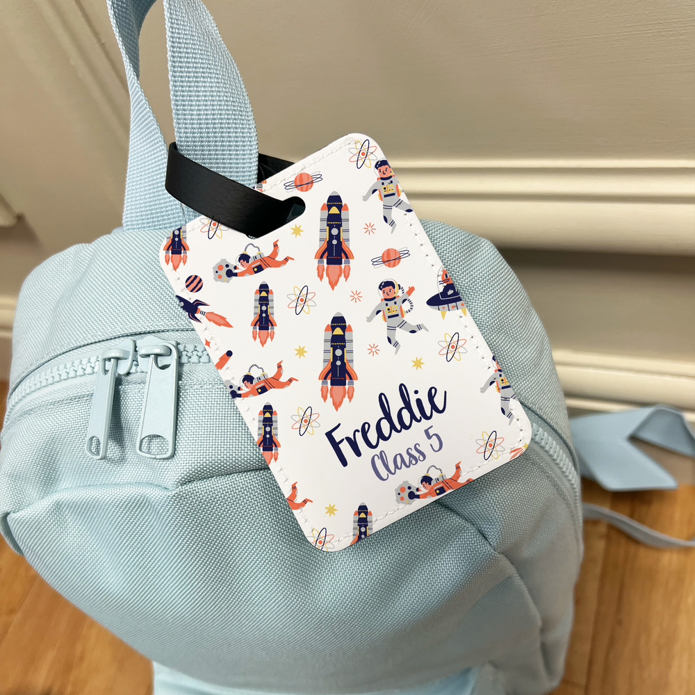 Personalised School Bag Tags