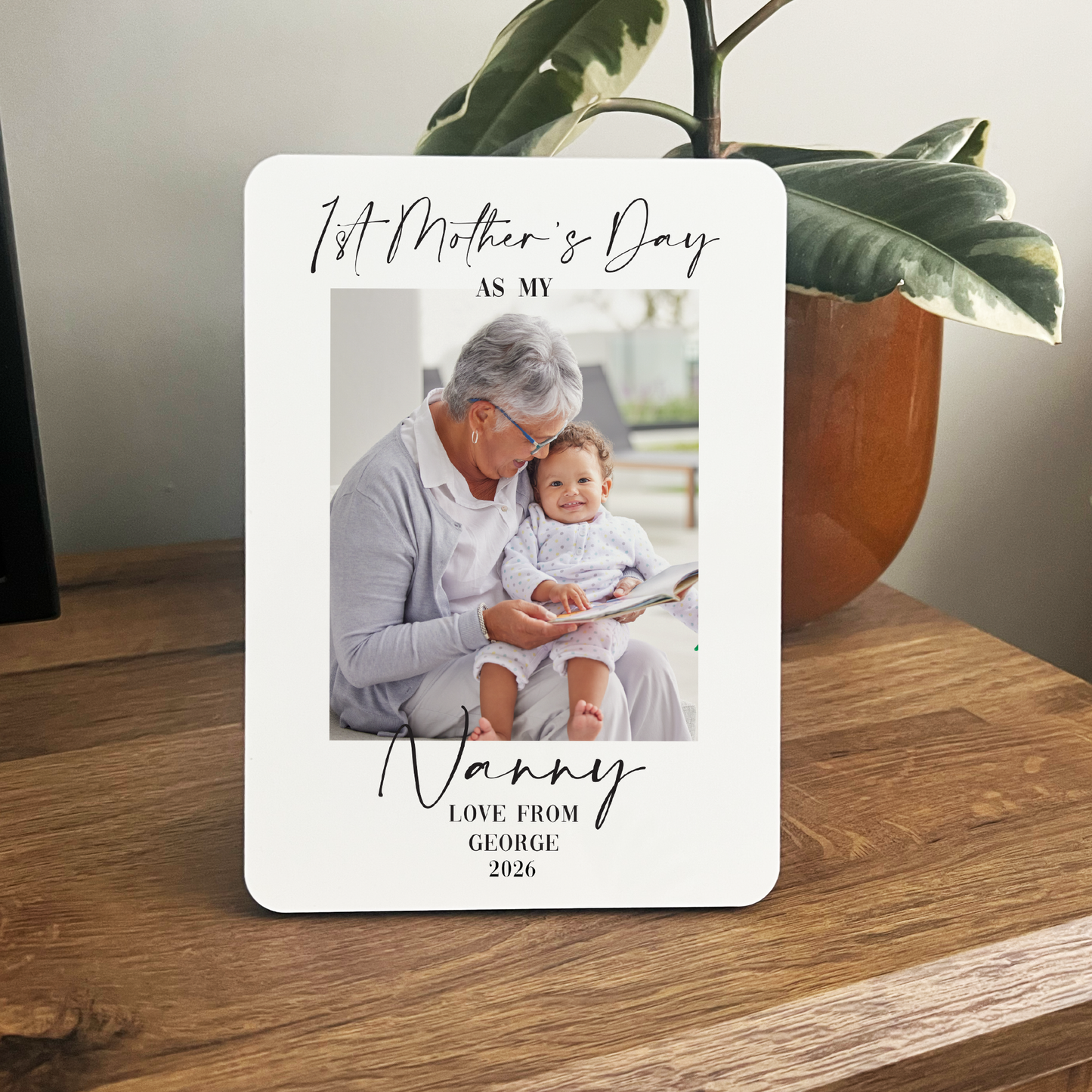 Personalised First Mother's Day Photo Board