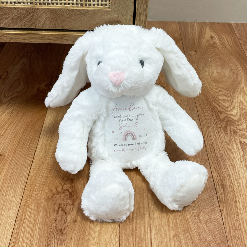 
                      
                        Personalised First Day of School Bunny
                      
                    