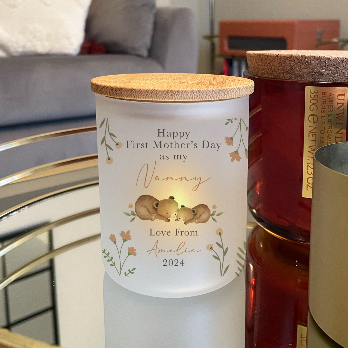 
                  
                    Personalised First Mother's Day Candle
                  
                
