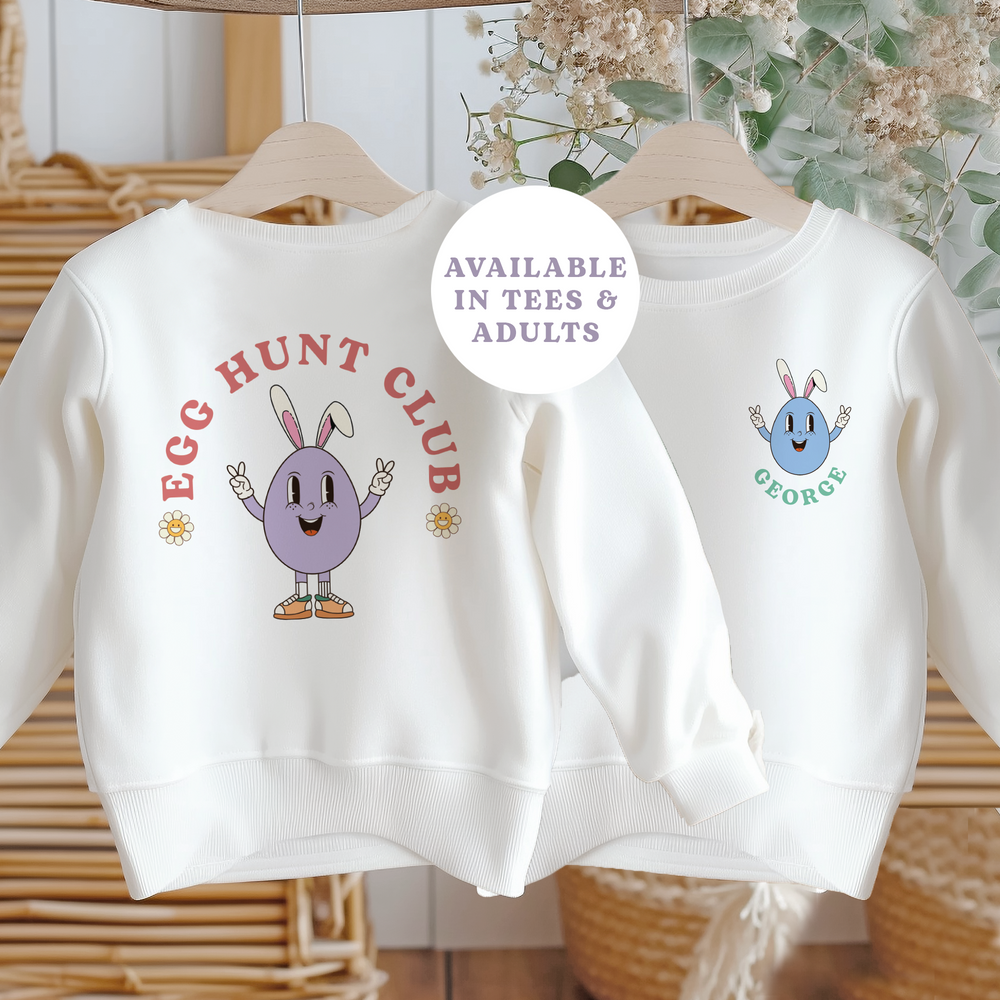 
                      
                        Personalised Kids & Adults Easter Egg Sweatshirt
                      
                    