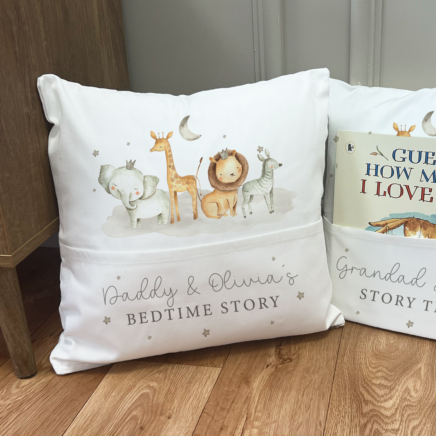 
                  
                    Personalised Daddy & Me Story Book Cushion
                  
                