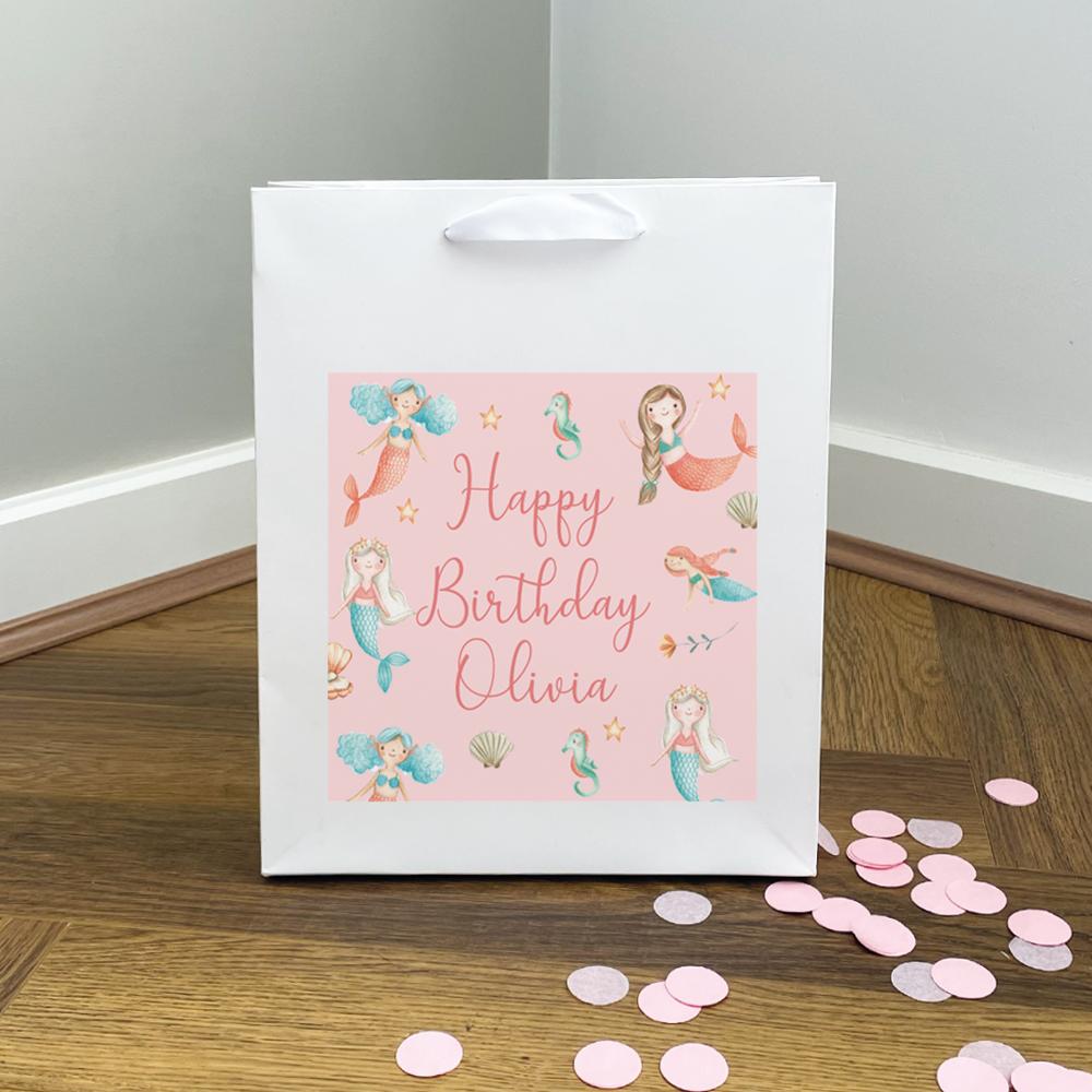 
                      
                        Personalised Mermaid Birthday Gift Bag
                      
                    