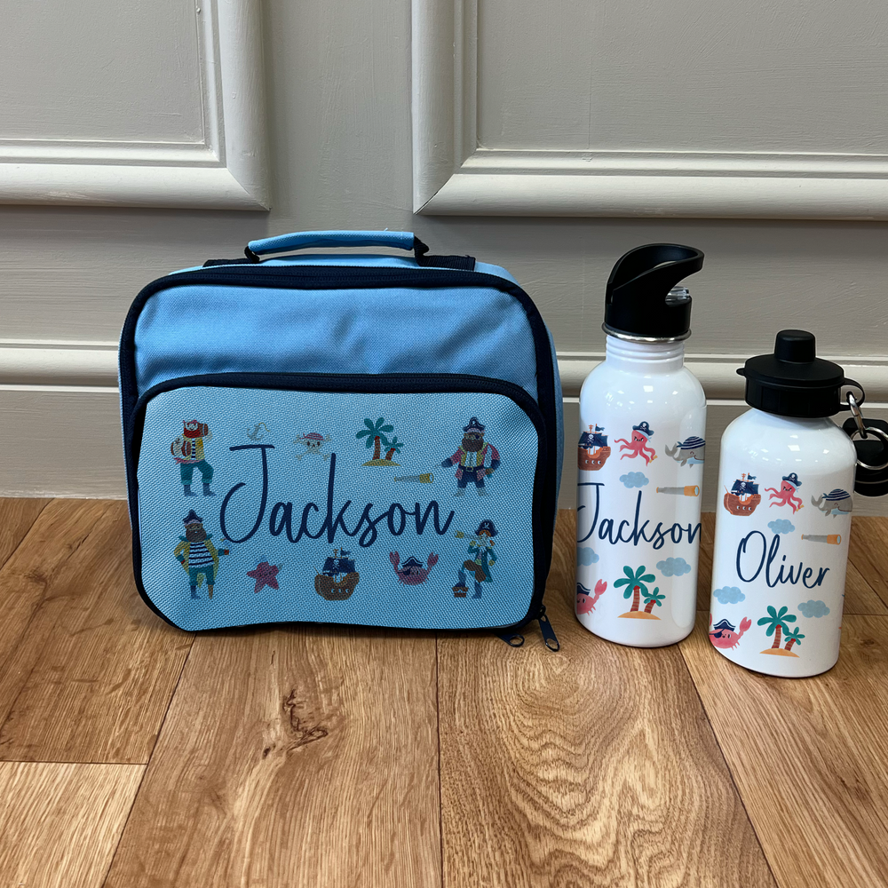 
                      
                        Personalised Pirate Lunch Box & Bottle Set
                      
                    