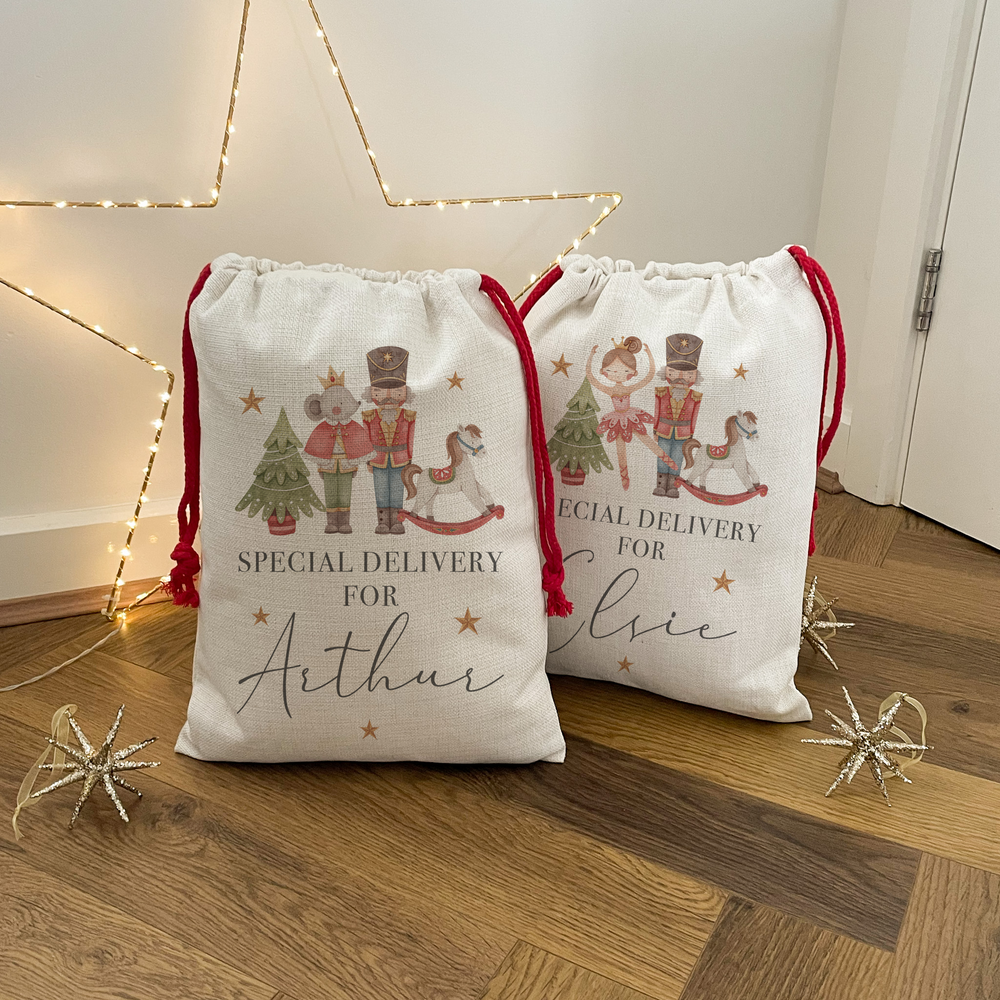 
                      
                        Personalised Nutcracker Christmas Sack
                      
                    