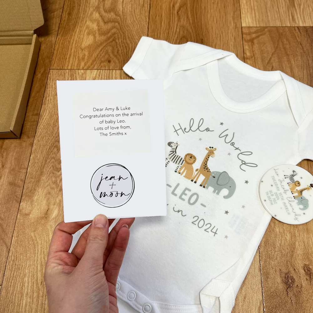 
                      
                        Personalised New Baby Letterbox Gift Set
                      
                    