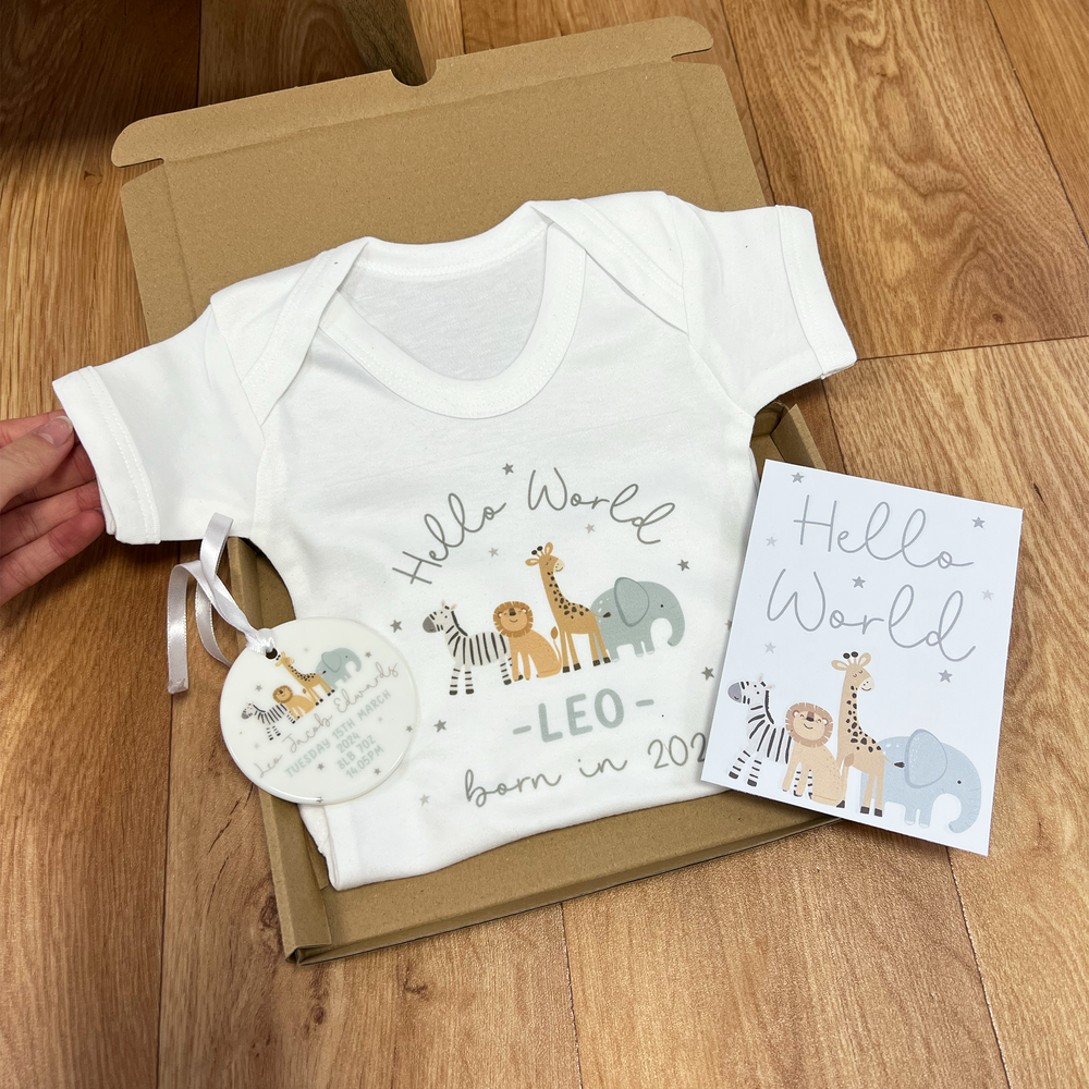 
                      
                        Personalised New Baby Letterbox Gift Set
                      
                    