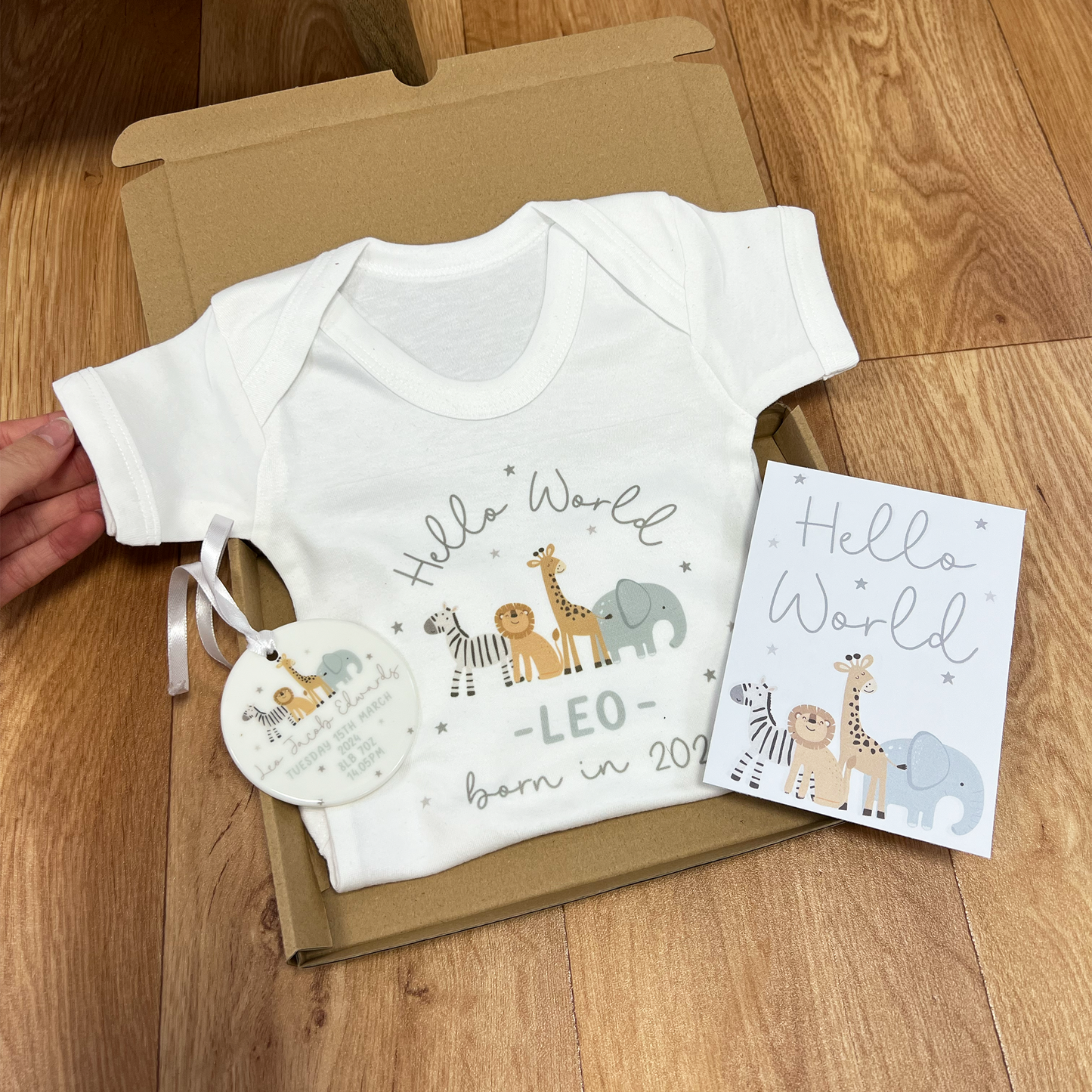 
                  
                    Personalised New Baby Letterbox Gift Set
                  
                