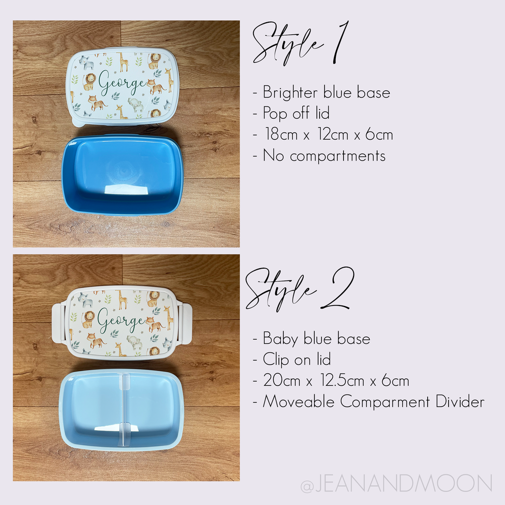 Personalised Jungle Snack Box