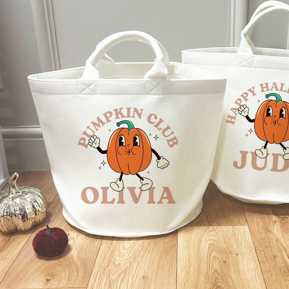 Personalised Halloween Basket