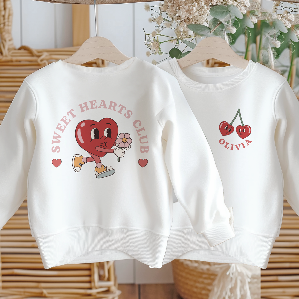 
                      
                        Personalised Kids & Adults Sweet Heart Sweatshirt
                      
                    