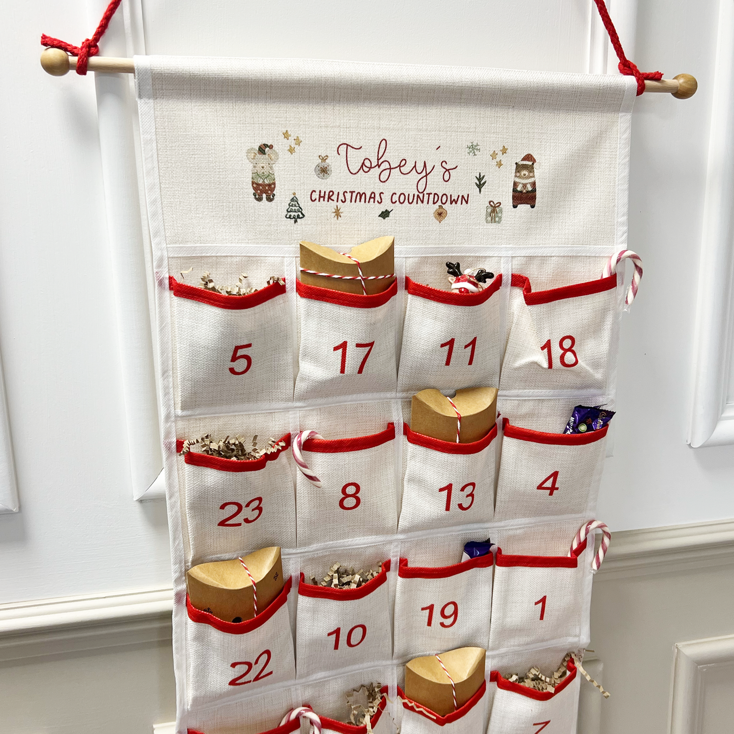 Personalised Christmas Advent Calendar