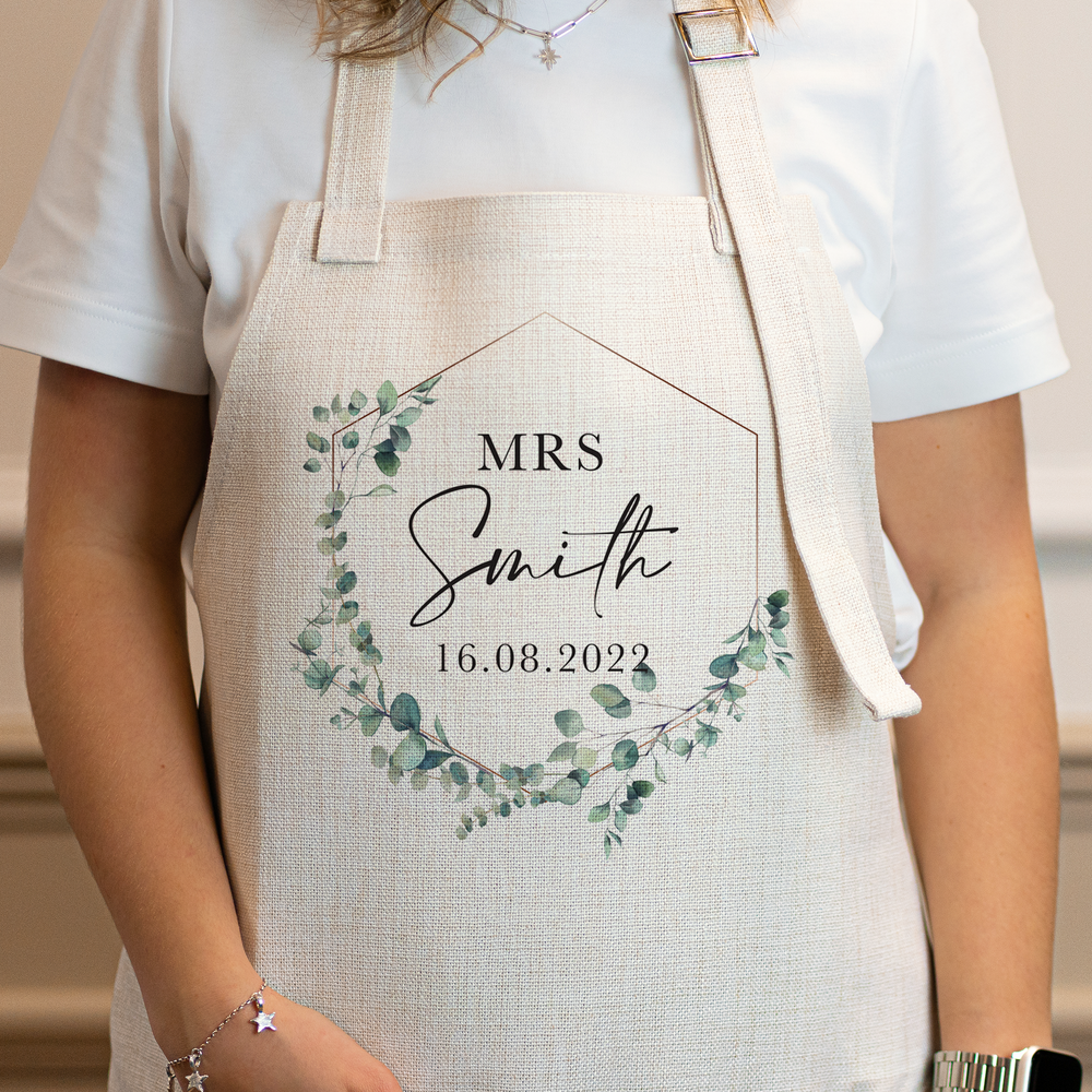 Personalised Wedding Apron