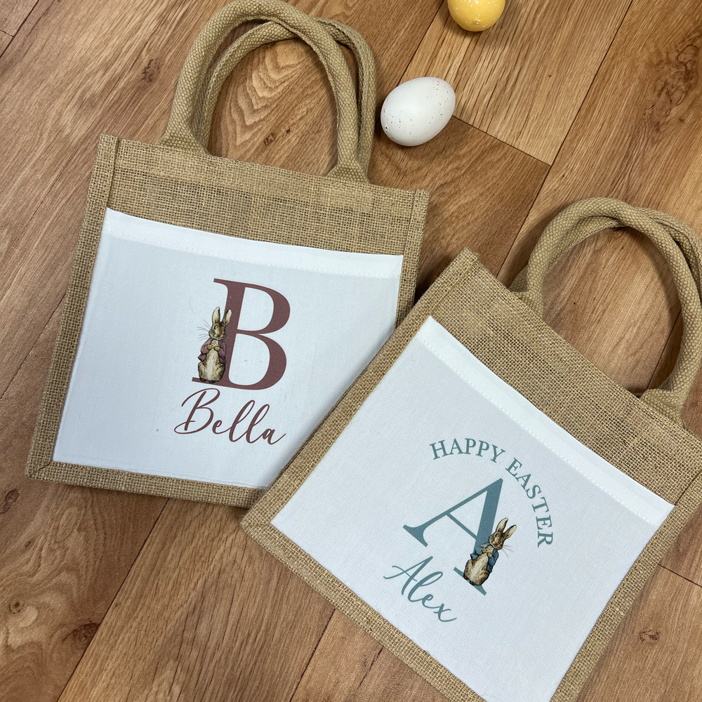 
                      
                        Personalised Easter Jute Bag
                      
                    