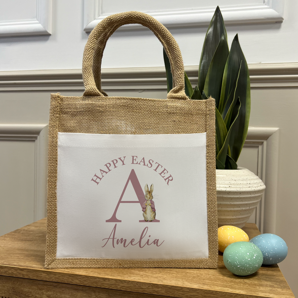 
                      
                        Personalised Easter Jute Bag
                      
                    