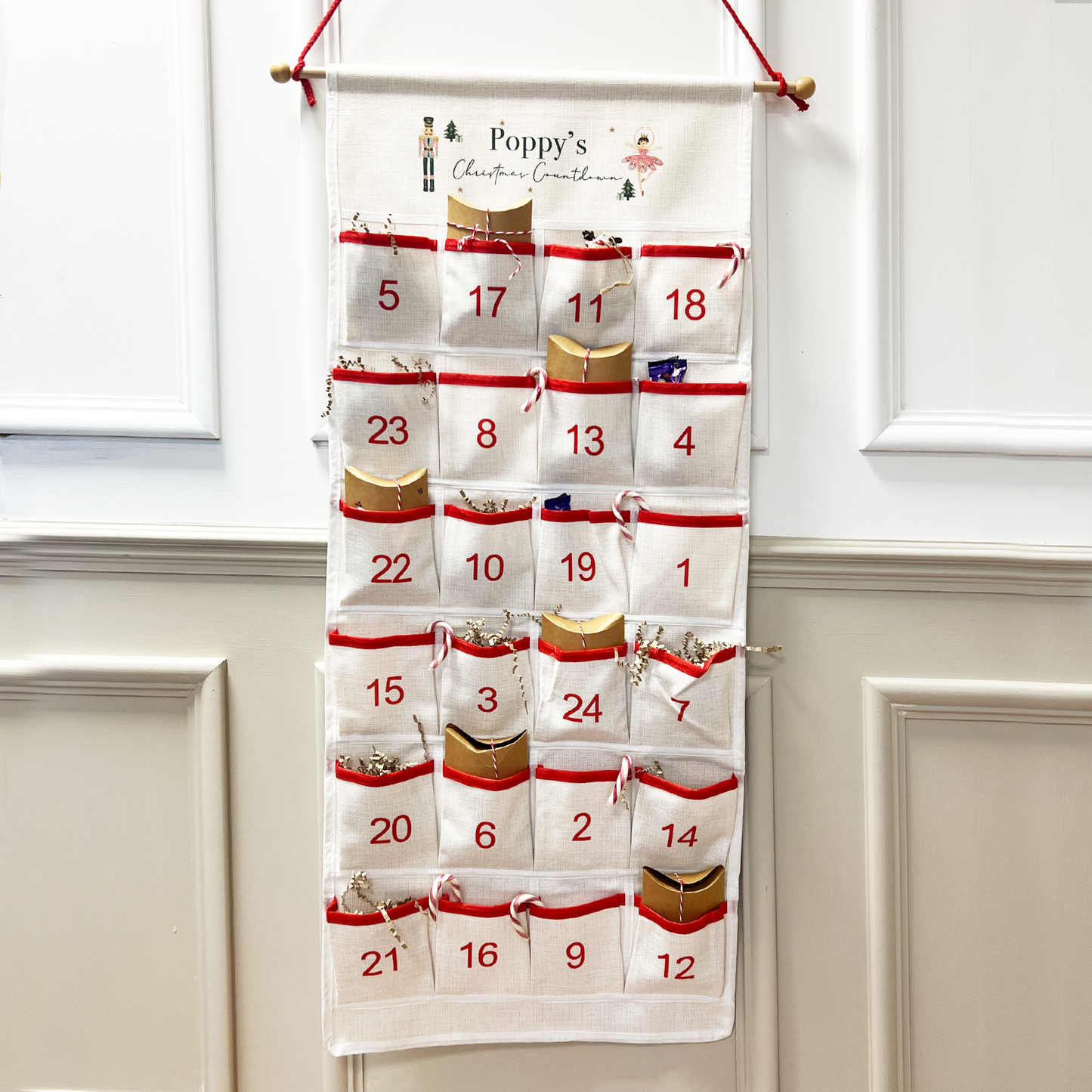Personalised Christmas Advent Calendar