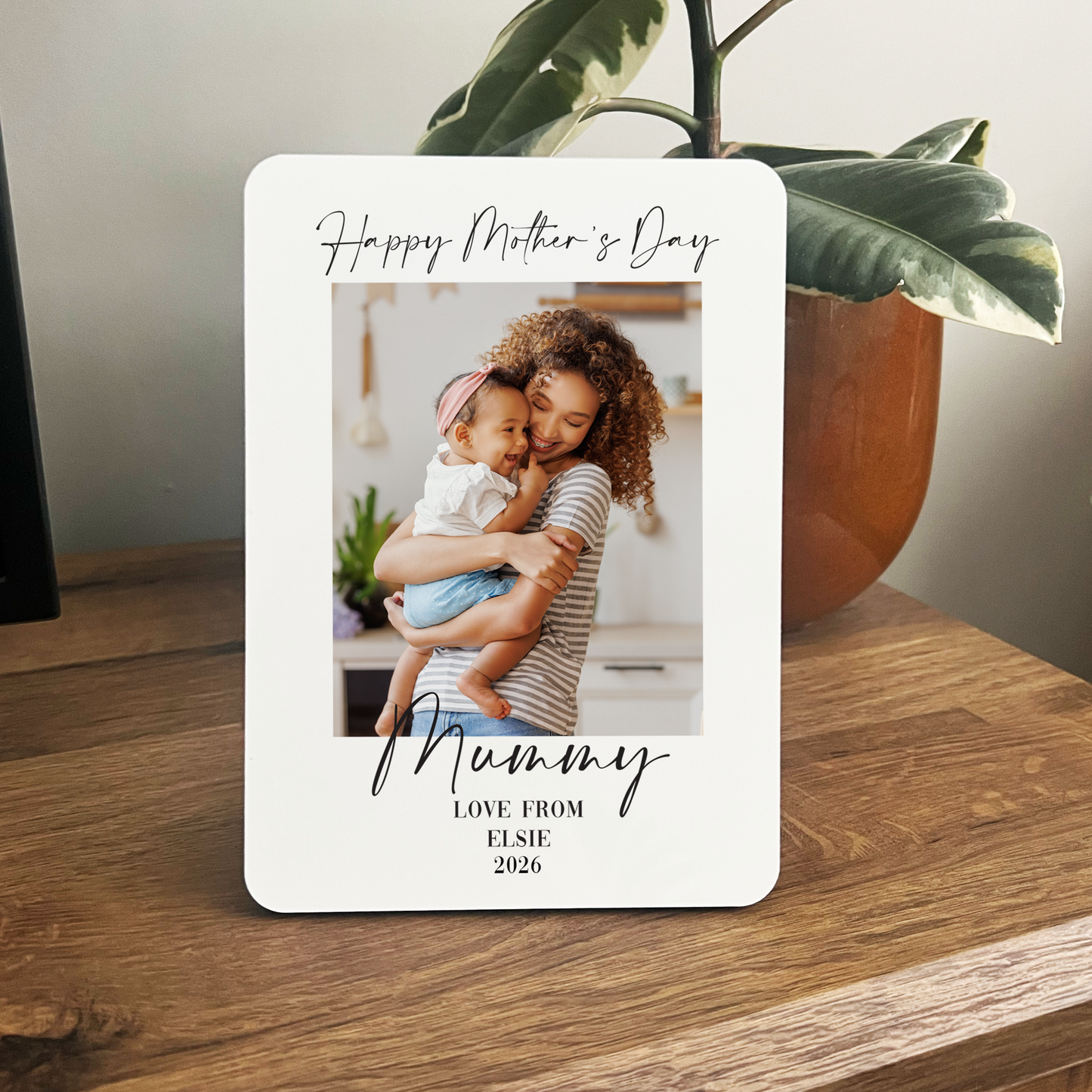 Personalised First Mother's Day Photo Board