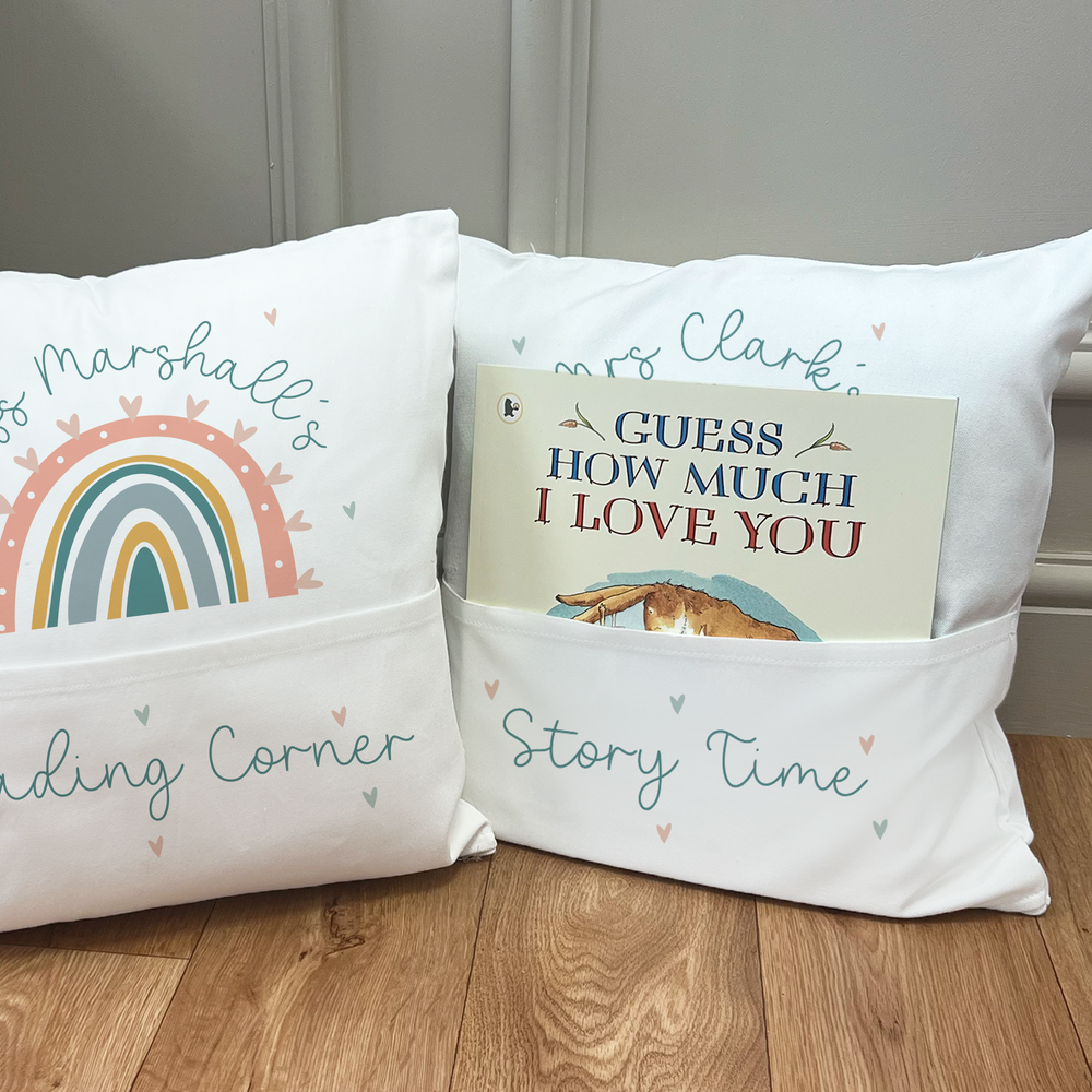 
                      
                        Personalised Teacher Story Cushion
                      
                    