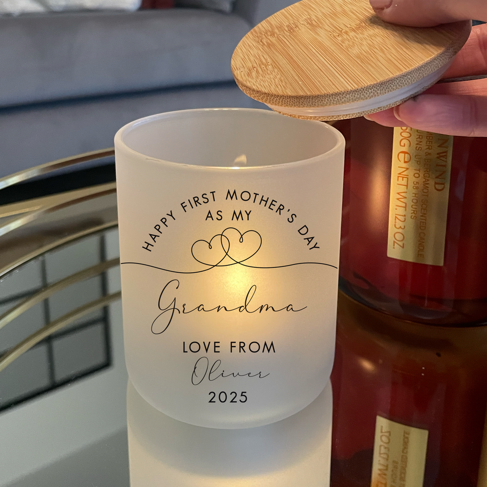 
                      
                        Personalised Mother's Day Mum Candle Jar & Tea Light
                      
                    