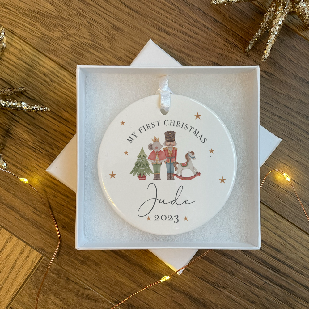 
                      
                        Personalised Nutcracker Bauble
                      
                    