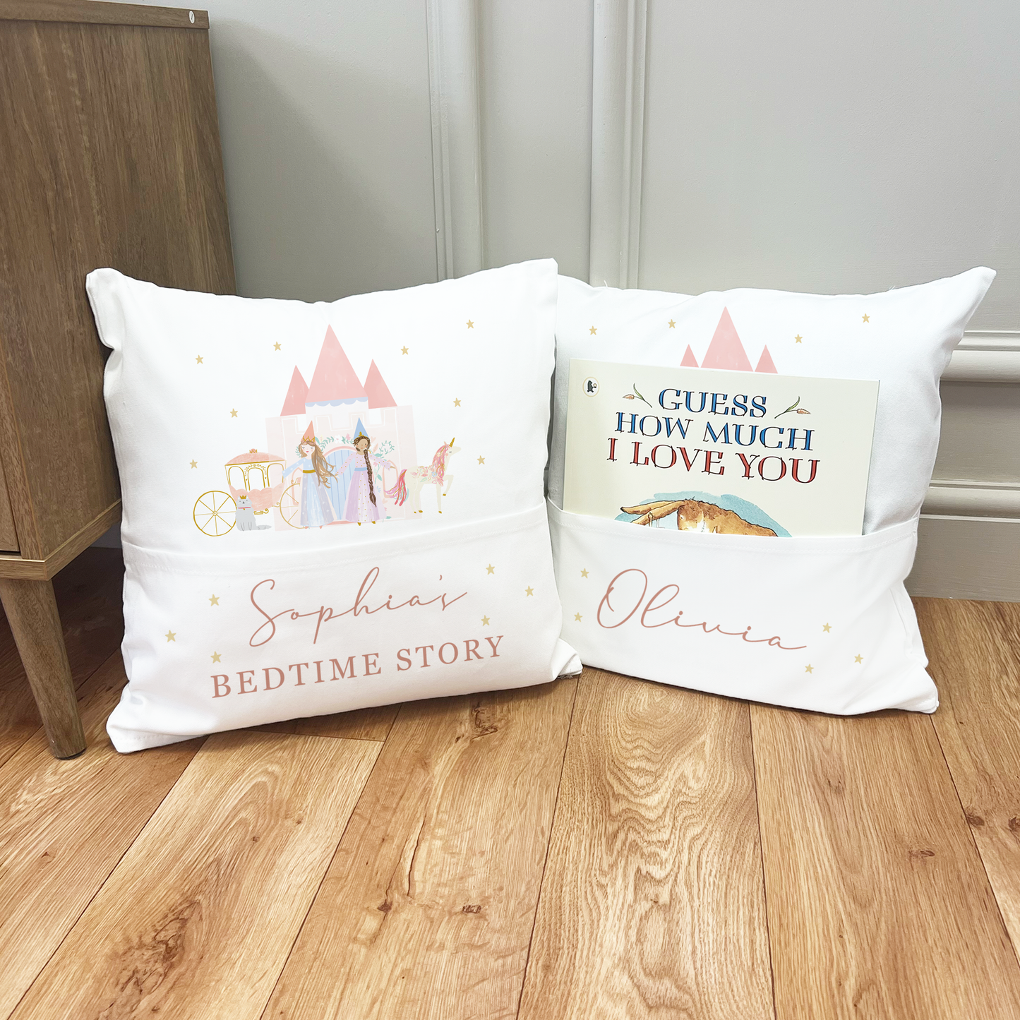 Personalised Bedtime Story Princess Cushion
