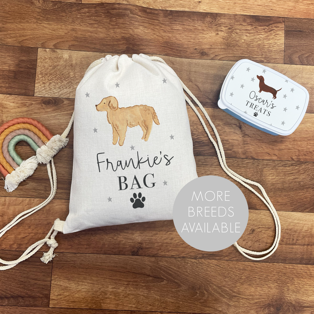 
                      
                        Personalised Dog Bag & Treat Box Set
                      
                    