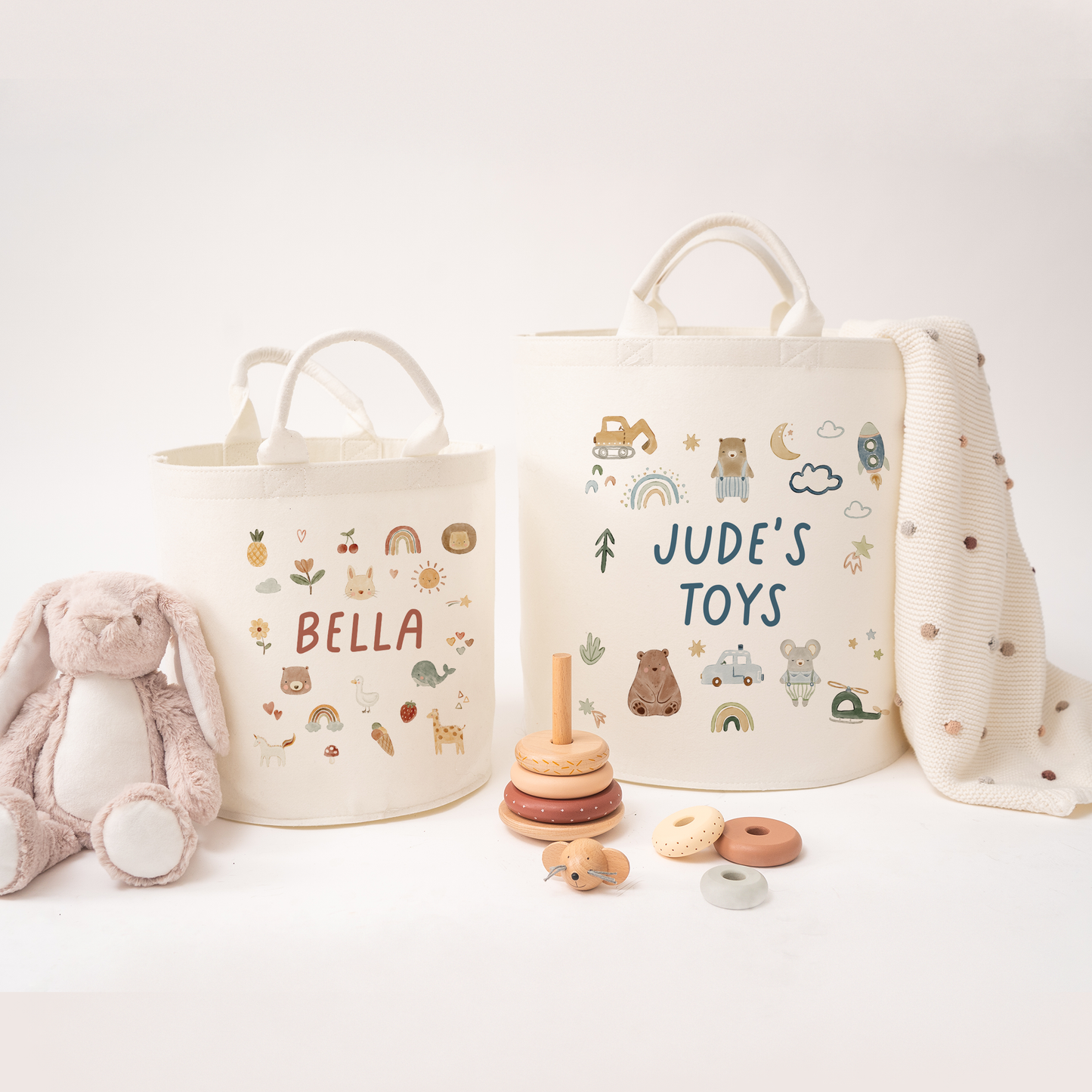 Personalised Toy Baskets