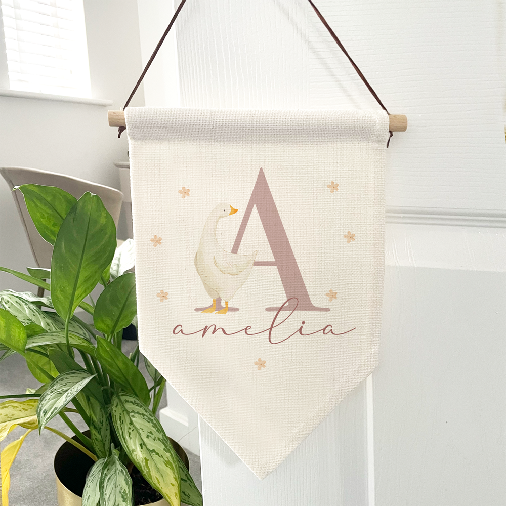 
                      
                        Personalised Baby Goose Flag
                      
                    