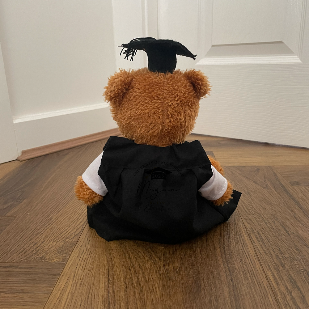 Personalised graduation bear online