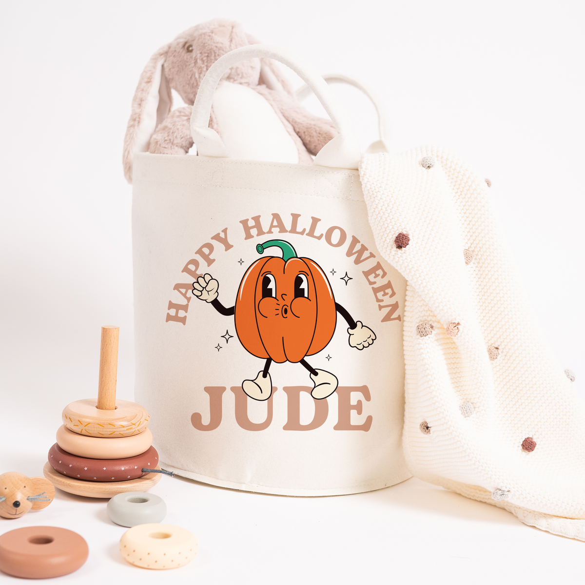Personalised Halloween Basket