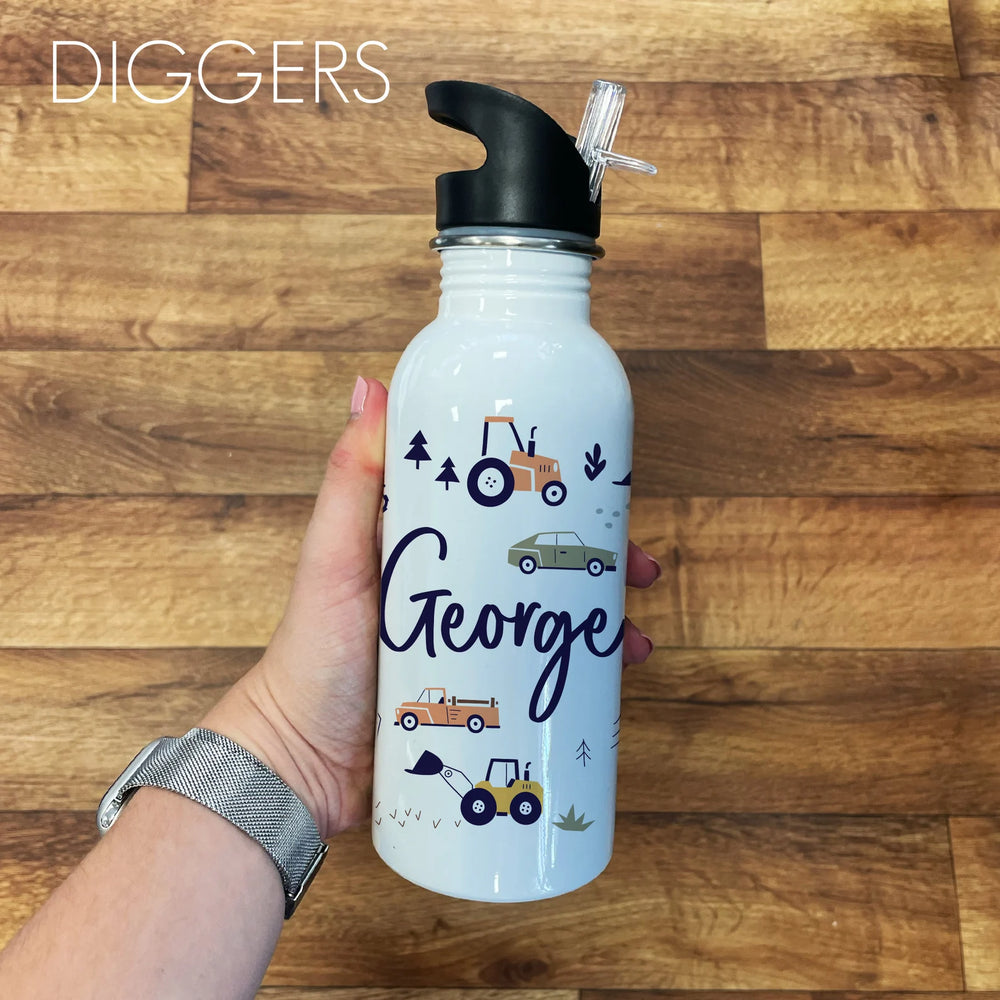 Personalised Boys Water Bottle