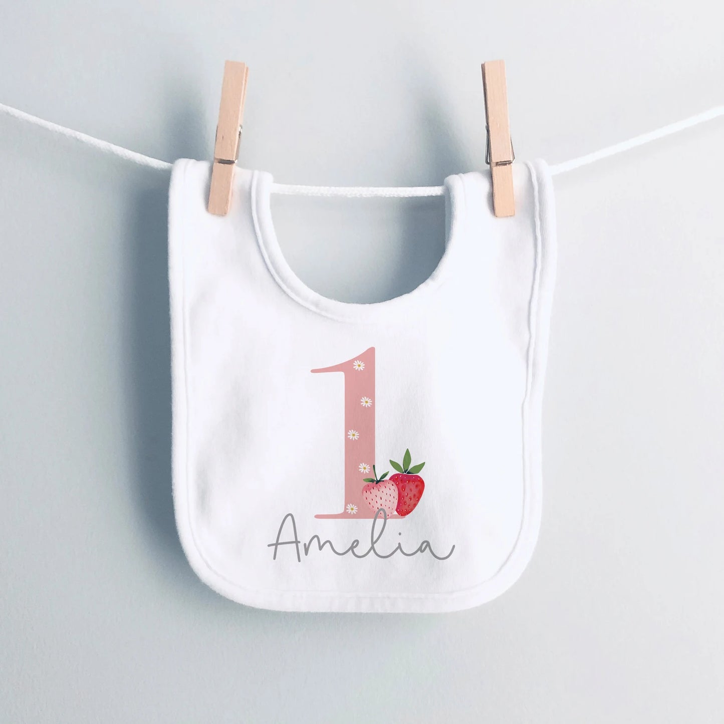 Personalised Berry First Birthday T-Shirt Set