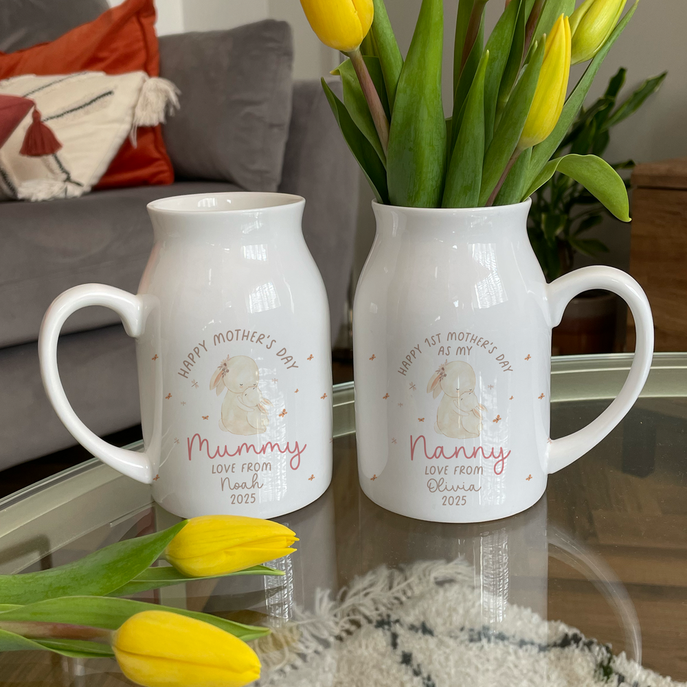 
                      
                        Personalised Bunny Mother's Day Jug Vase
                      
                    