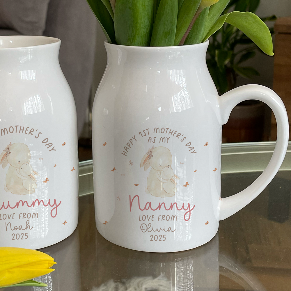 
                      
                        Personalised Bunny Mother's Day Jug Vase
                      
                    