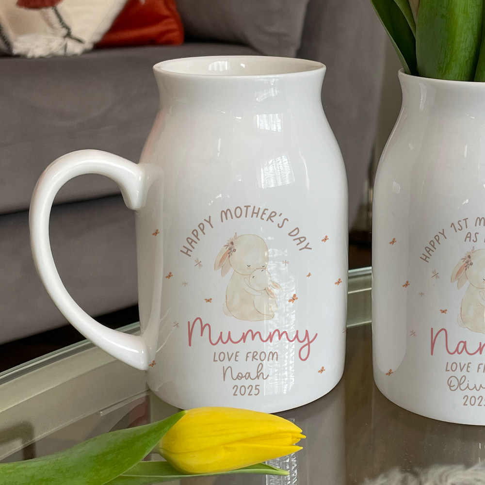 
                      
                        Personalised Bunny Mother's Day Jug Vase
                      
                    