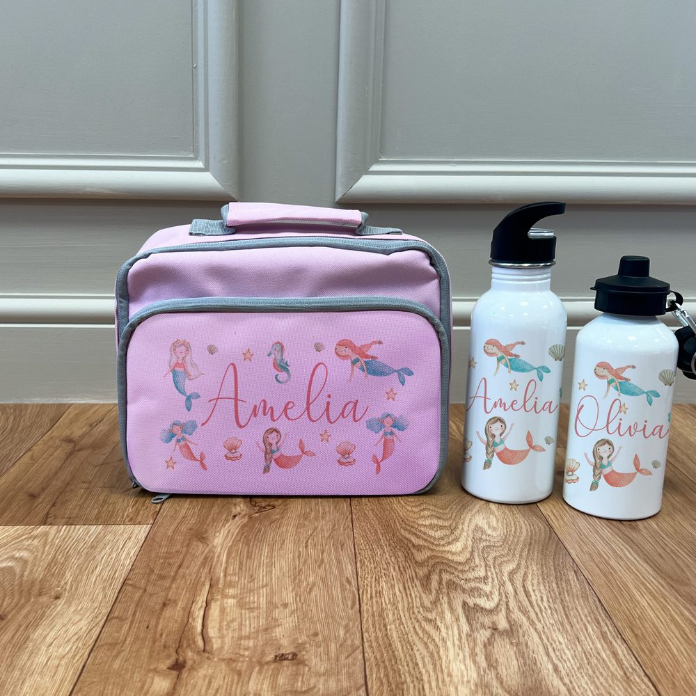 
                      
                        Personalised Mermaid Lunch Box & Bottle Set
                      
                    