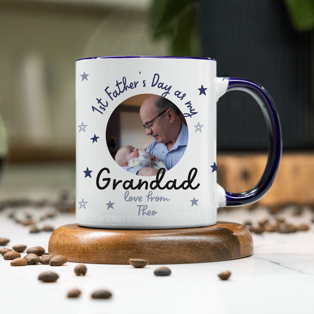 
                      
                        Personalised First Father's Day Photo Mug
                      
                    