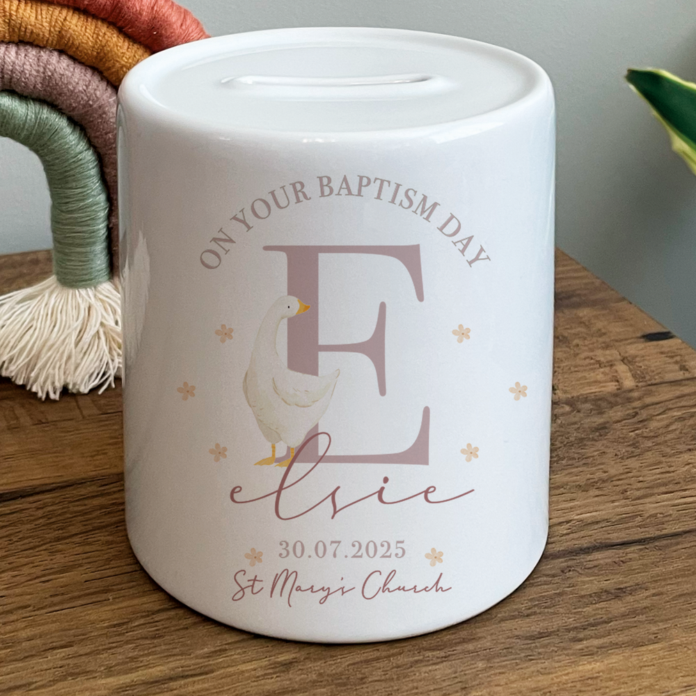 
                      
                        Personalised Christening & Baptism Money Box
                      
                    