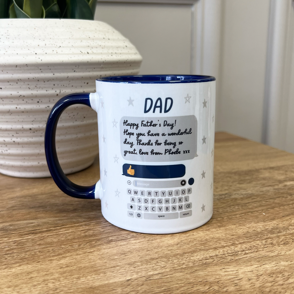 
                      
                        Personalised Thumbs Up Dad Mug
                      
                    