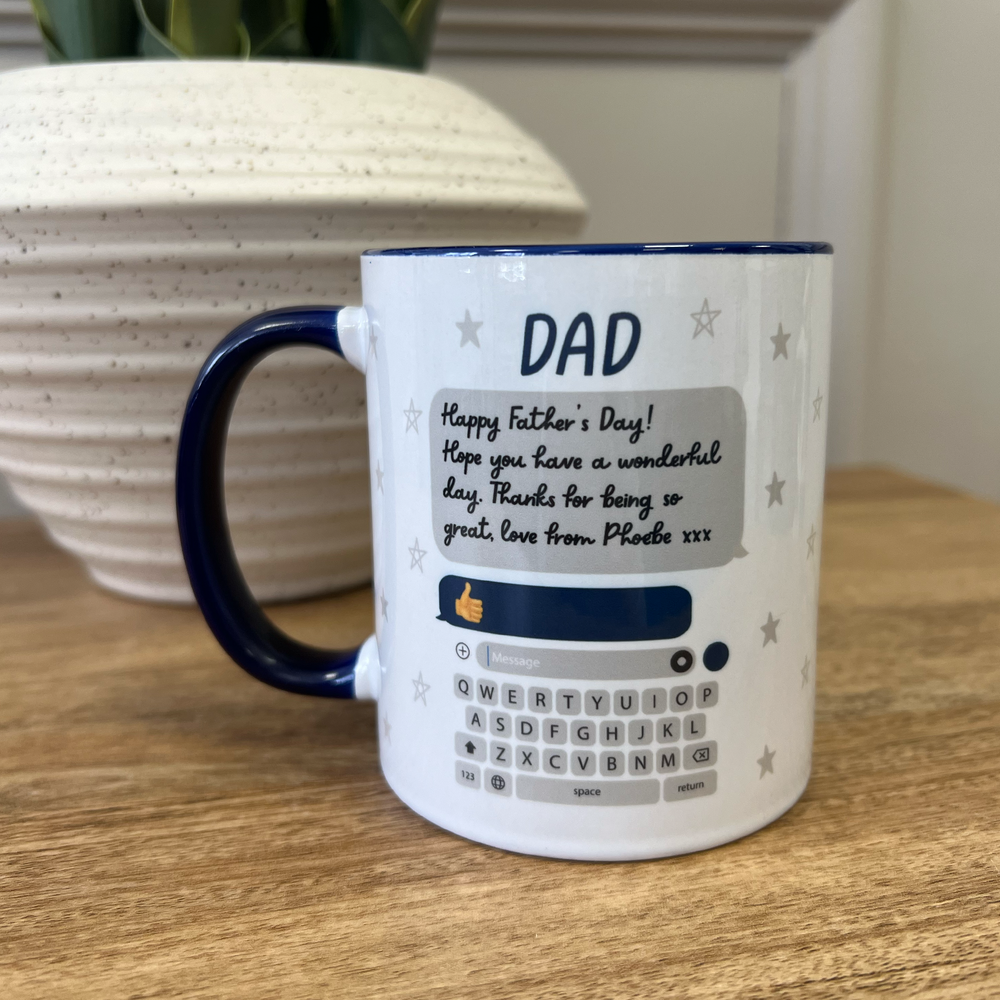 
                      
                        Personalised Thumbs Up Dad Mug
                      
                    