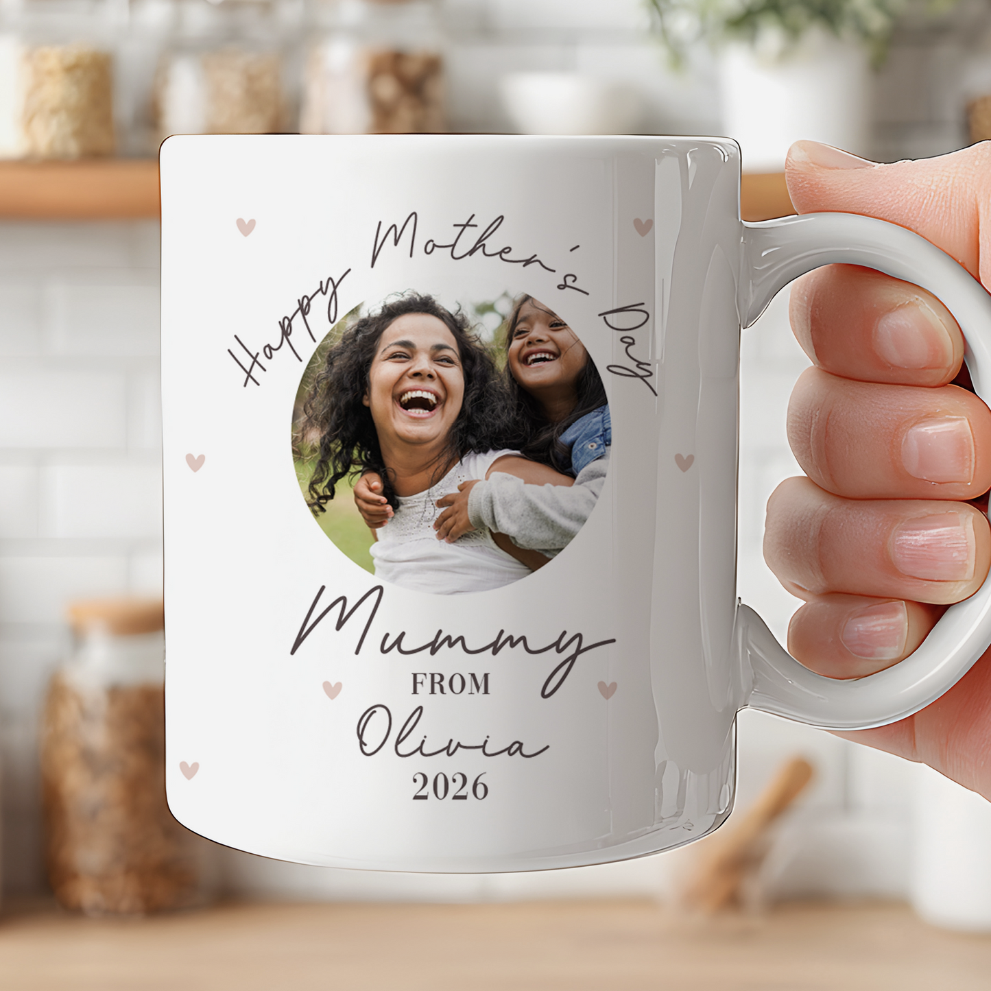 Personalised First Mother's Day Photo Mug