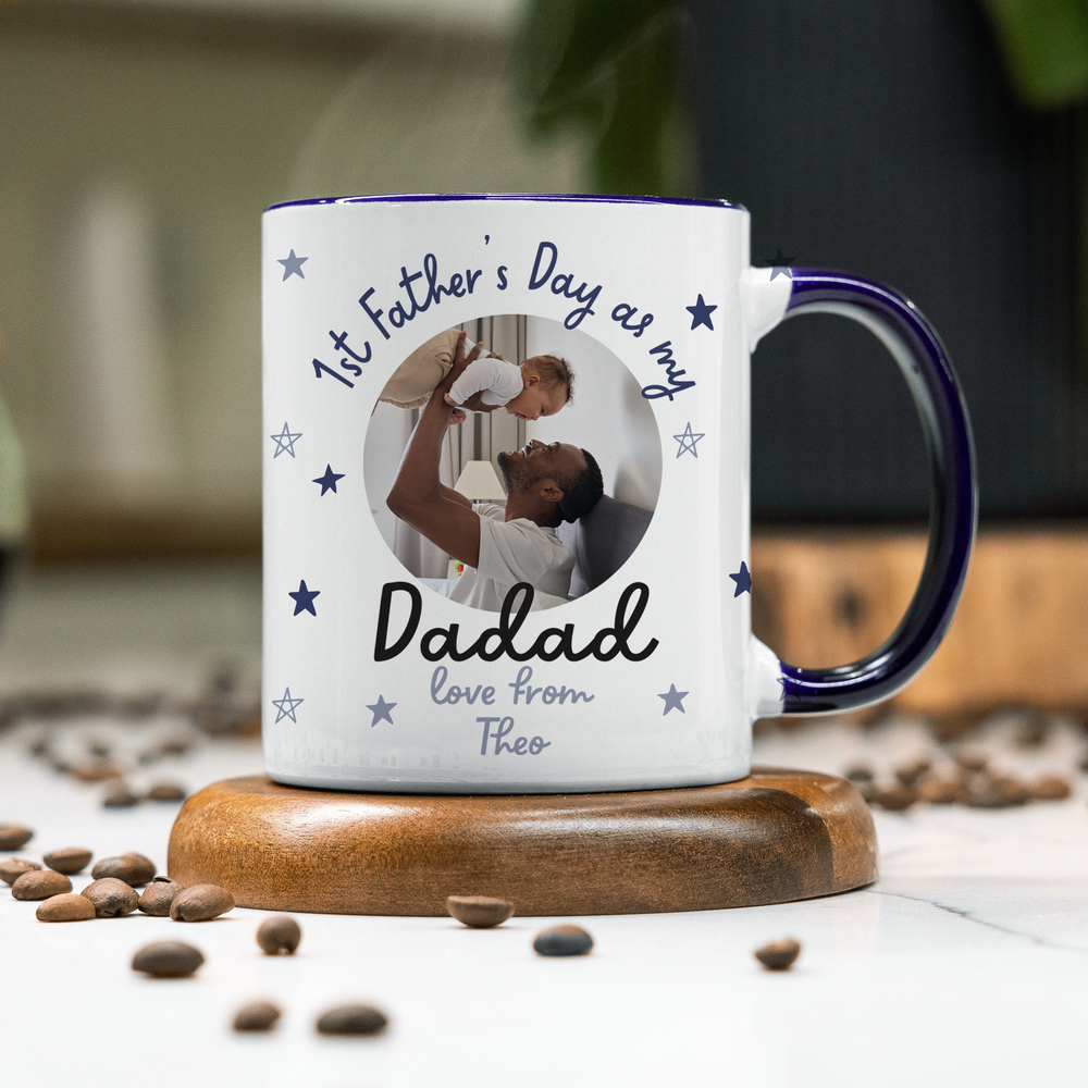 
                      
                        Personalised First Father's Day Photo Mug
                      
                    