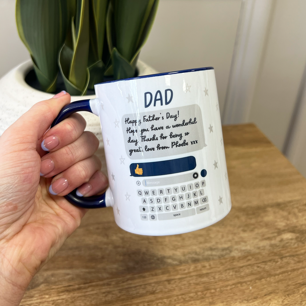 
                      
                        Personalised Thumbs Up Dad Mug
                      
                    